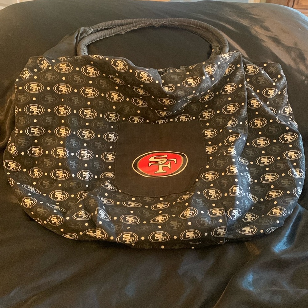 San Francisco 49ers hobo bag